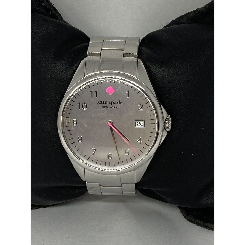 Kate Spade New York 0029 Women's Stainless Steel Silver Analog Dial Watch XX589